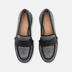Coach Leah Loafer w/ Crystal - NWT